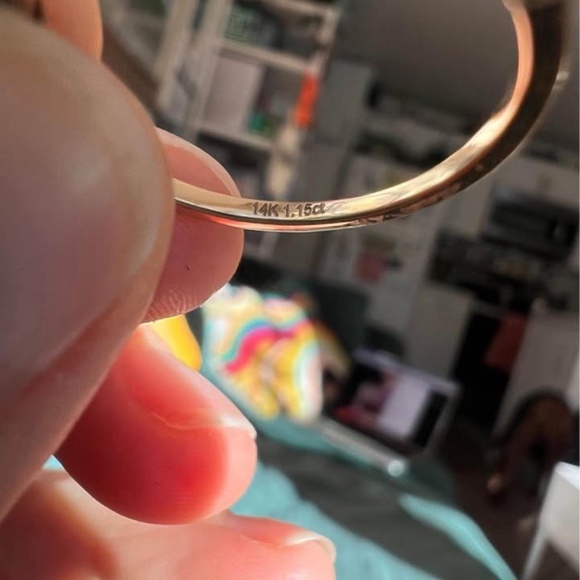 SAPPHIRE WAVE RING - Picture 3 of 3